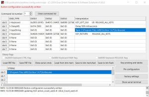 Programming USB module via GUI - opening programmes in Windows