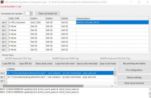 Programming USB module via GUI - tmuting and unmuting sound