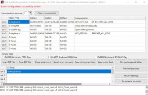 Programming the USB module via GUI - Windows Task Manager