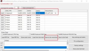 Programming "Windows+L" with the app - interpretation check